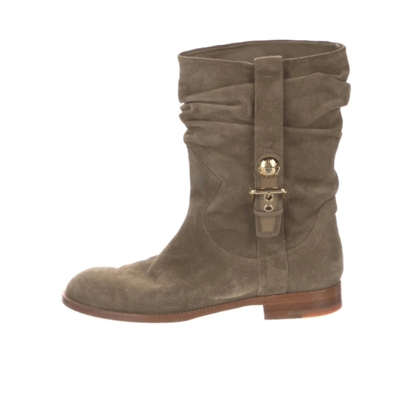 LOUIS VUITTON Suede Boots - Picture 1 of 4